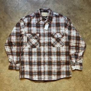 True Vintage Sears Padded Flannel Button Up